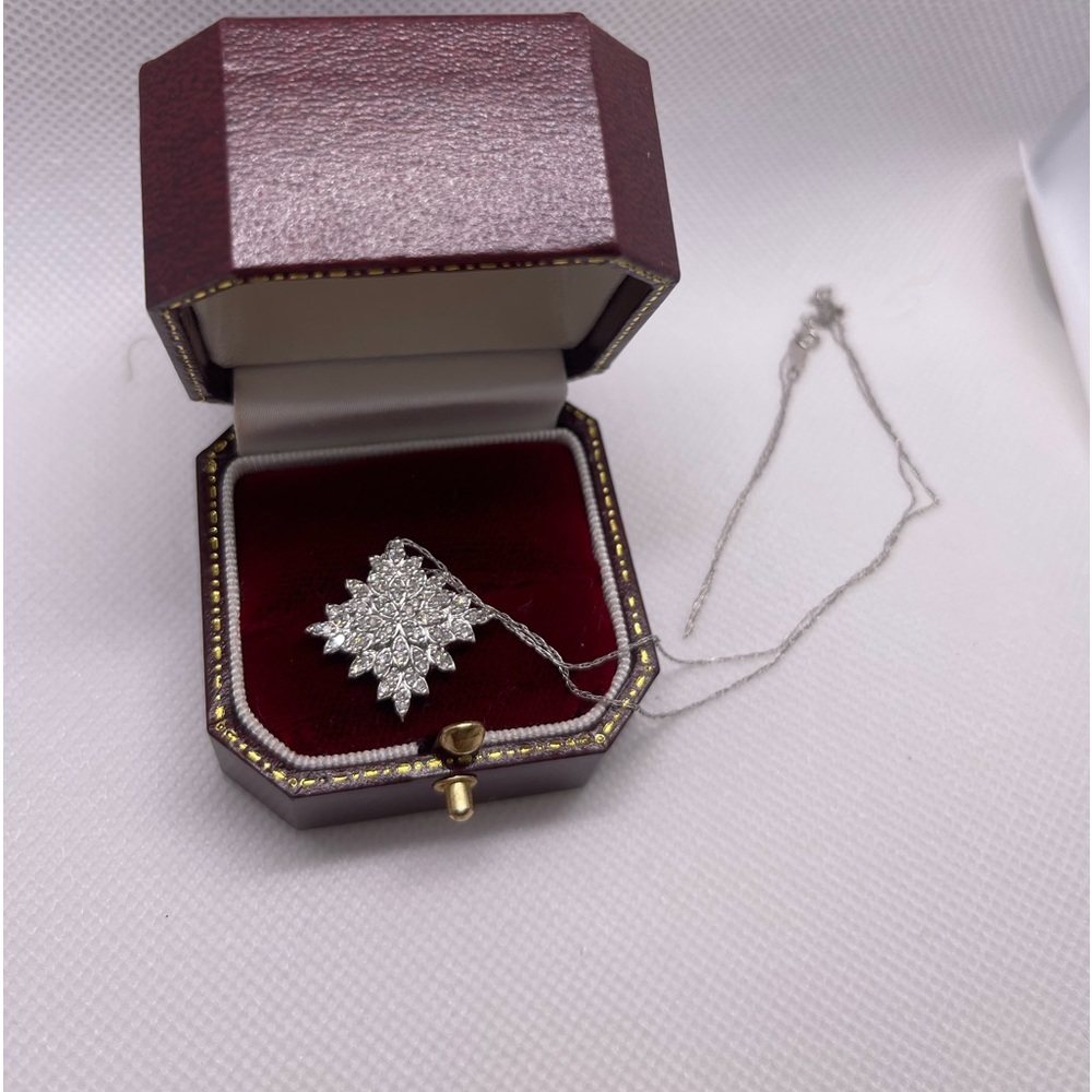 10K diamond necklace